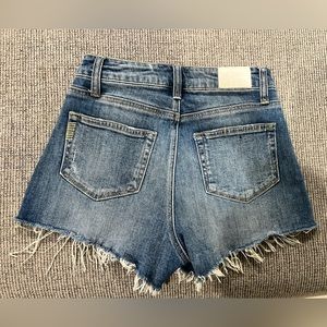 PAIGE Margot High Rise Jean Shorts Sz 25